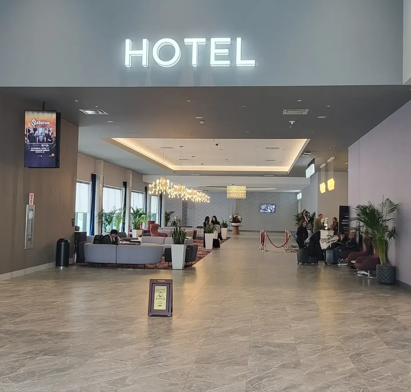 Urban casino resort exterior